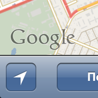 google maps iPhone 4 resolution