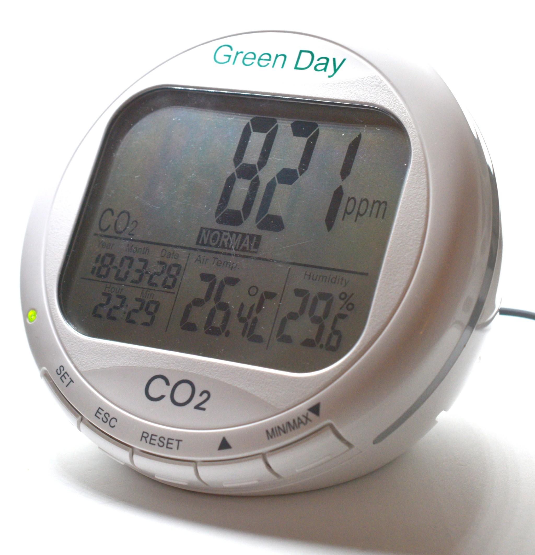 Green Day CO2 Monitor –